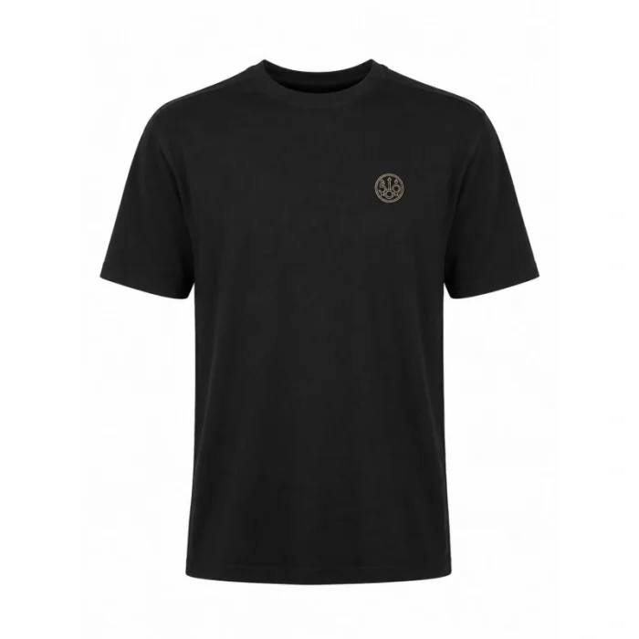Koszulka BERETTA 500 years T-Shirt Gold Logo Black (TS852)